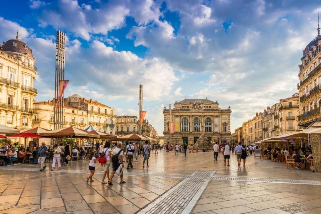 Appartement Magnifique T3 quartier près d’arènes tram au pied de l’immeuble à Montpellier Extérieur photo